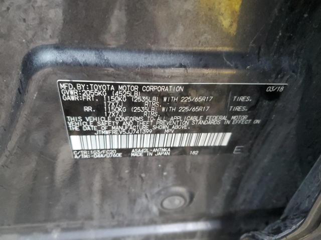 2018 TOYOTA RAV4 ADVEN - JTMWFREV5JJ741399
