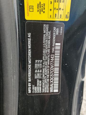 Купе BMW 6 SERIES 2012 Чорний