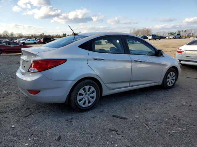  HYUNDAI ACCENT 2016 Сріблястий