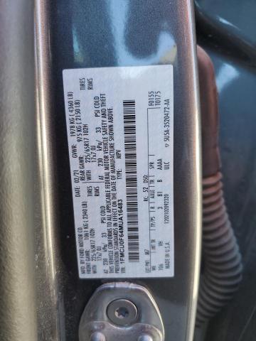 2021 FORD ESCAPE S 1FMCU0F64MUA16483