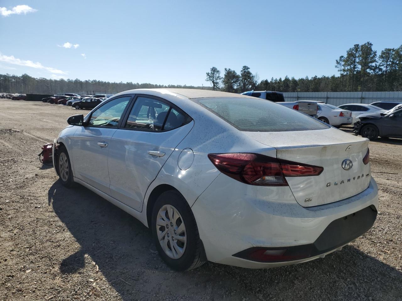 2019 Hyundai Elantra Se vin: 5NPD74LFXKH433495