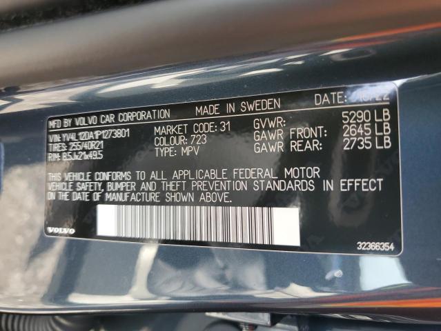 2023 VOLVO XC60 ULTIM - YV4L12DA1P1273801