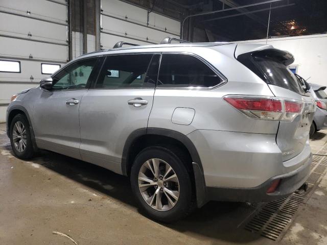 VIN 5TDJKRFH7FS220483 2015 Toyota Highlander, Xle no.2