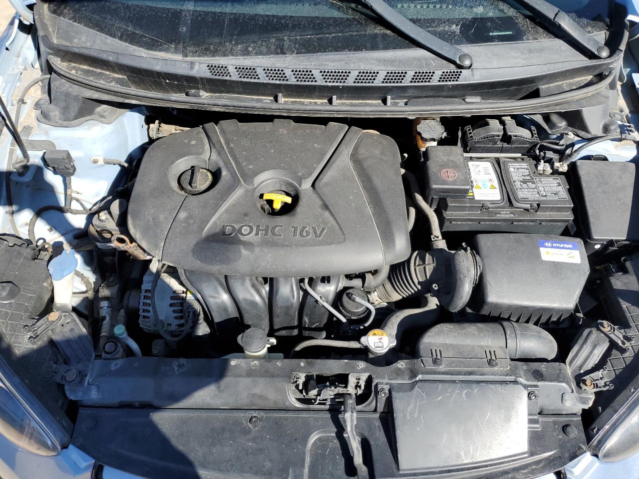 KMHDH4AE3DU640743 2013 Hyundai Elantra Gls