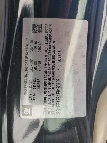 2015 CHEVROLET CAMARO LT - 2G1FF1E31F9136002