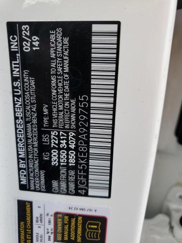2023 MERCEDES-BENZ GLS 450 4M 4JGFF5KE8PA929755