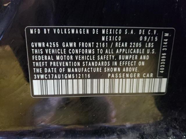 2016 VOLKSWAGEN GOLF SPORT - 3VWC17AU1GM512116
