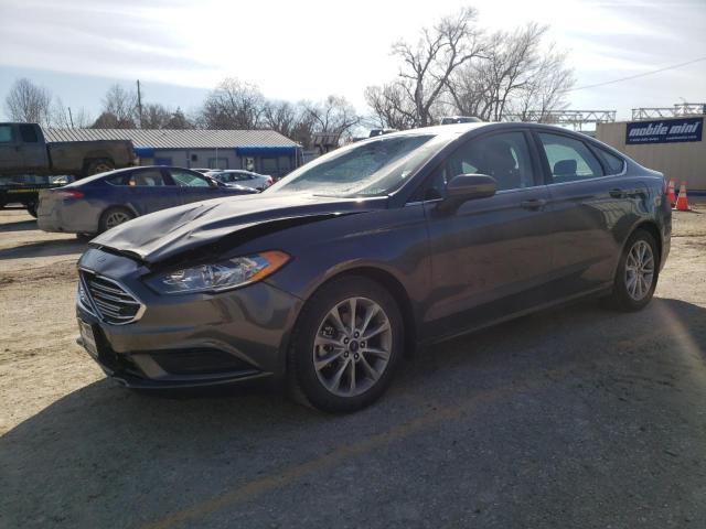 Lot #2457484166 2017 FORD FUSION SE salvage car