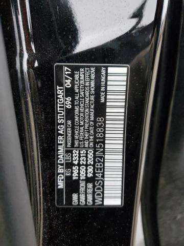 VIN WDDSJ4EB2JN518838 2018 Mercedes-Benz CLA-Class,... no.12