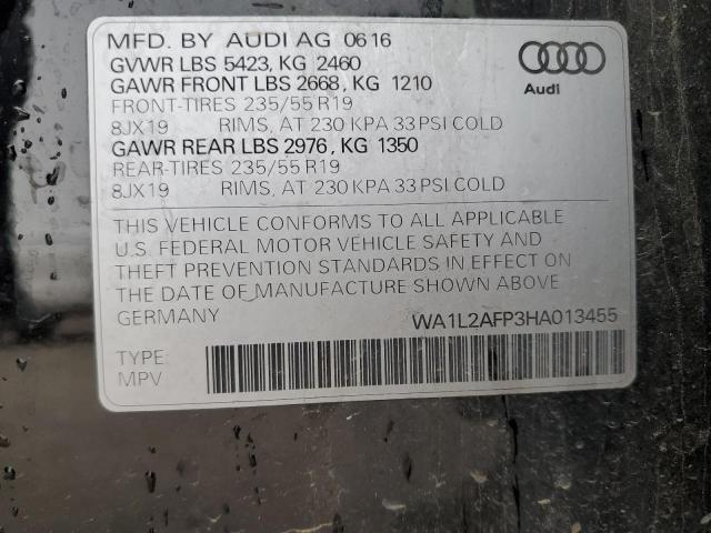 VIN WA1L2AFP3HA013455 2017 Audi Q5, Premium Plus no.13