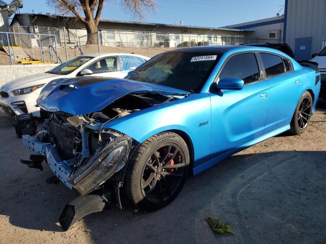 Lot #2423731357 2018 DODGE CHARGER R/ salvage car