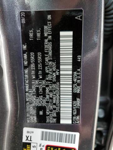 VIN 5TDJZRBH6MS058554 2021 Toyota Highlander, Xse no.13