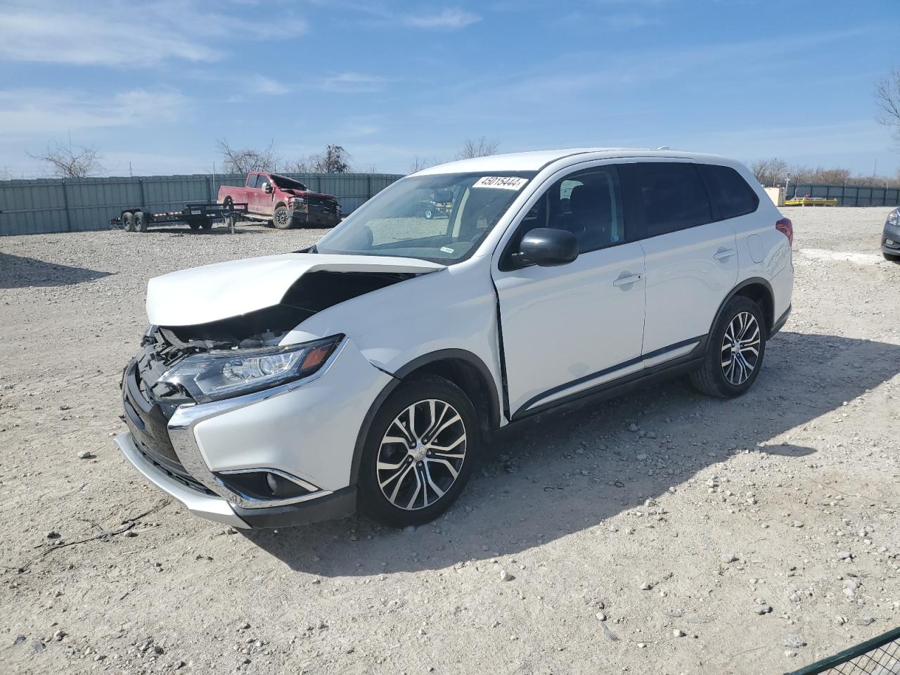 2017 Mitsubishi Outlander Es vin: JA4AD2A36HZ052375