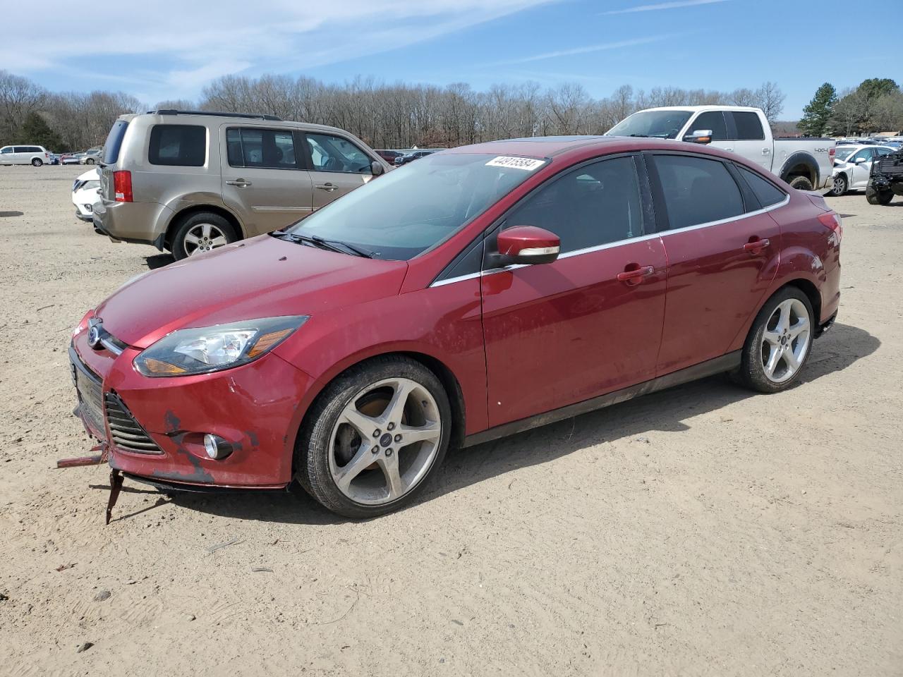 1FADP3J25EL410240 2014 Ford Focus Titanium