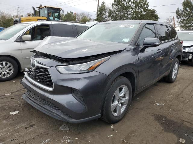 VIN 5TDCZRAH8LS027525 2020 Toyota Highlander, L no.1