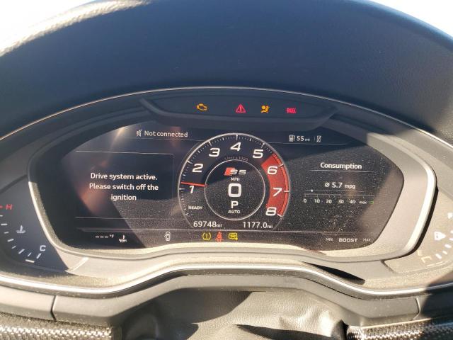 2018 AUDI S5 PRESTIG WAUC4CF58JA103844