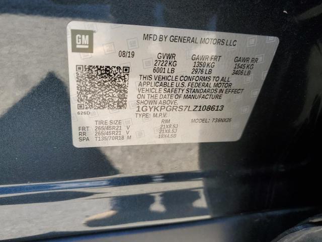 Lot #2457439473 2020 CADILLAC XT6 SPORT salvage car