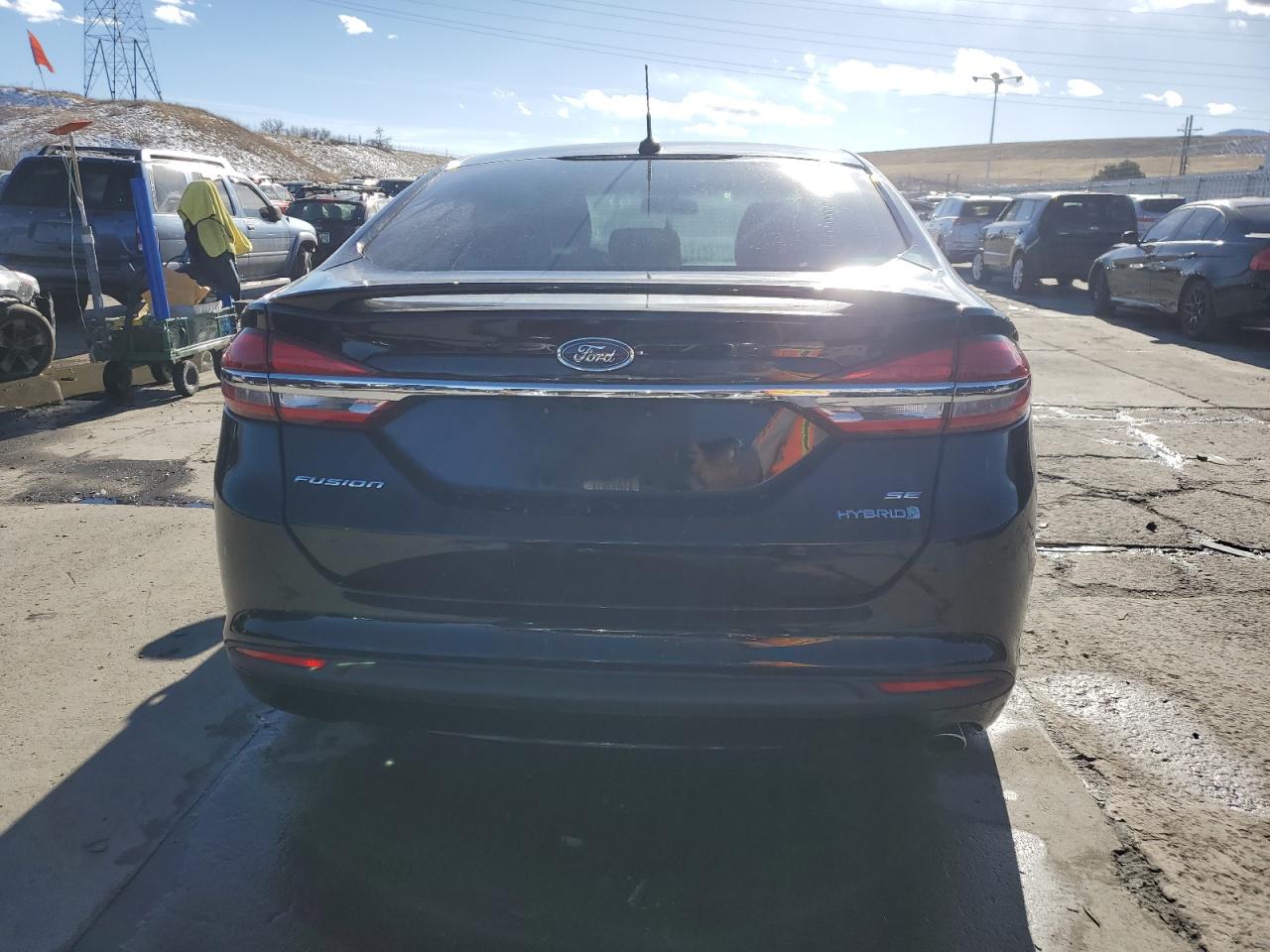 3FA6P0LU6JR249365 2018 Ford Fusion Se Hybrid