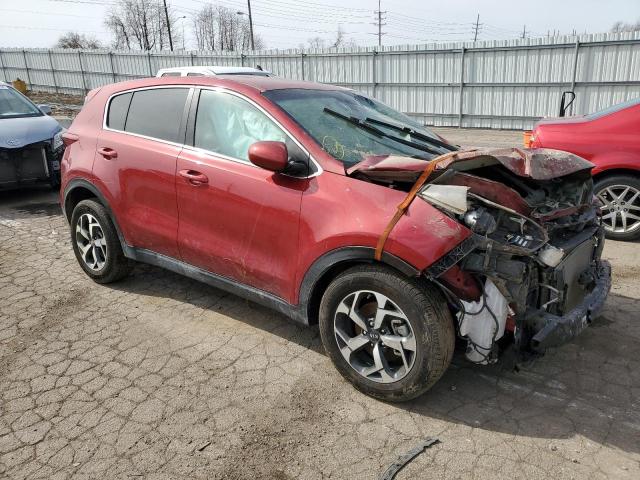  KIA SPORTAGE 2020 Бордовий