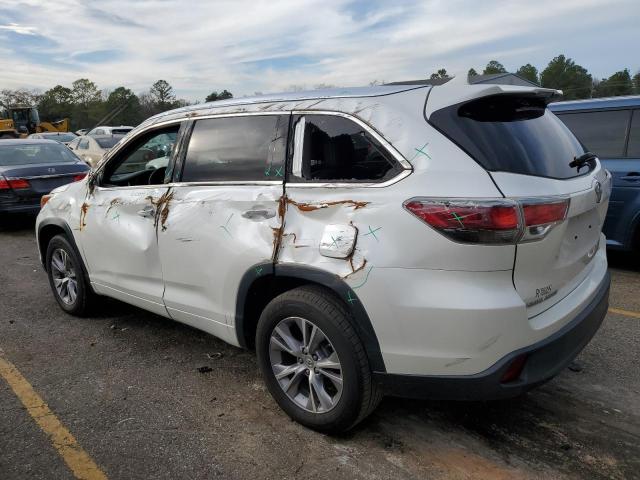 VIN 5TDKKRFHXFS052732 2015 Toyota Highlander, Xle no.2