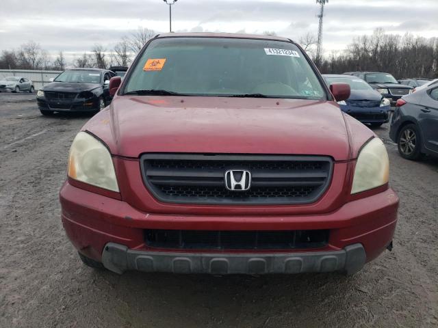 2005 Honda Pilot Exl VIN: 5FNYF18535B065909 Lot: 41321234