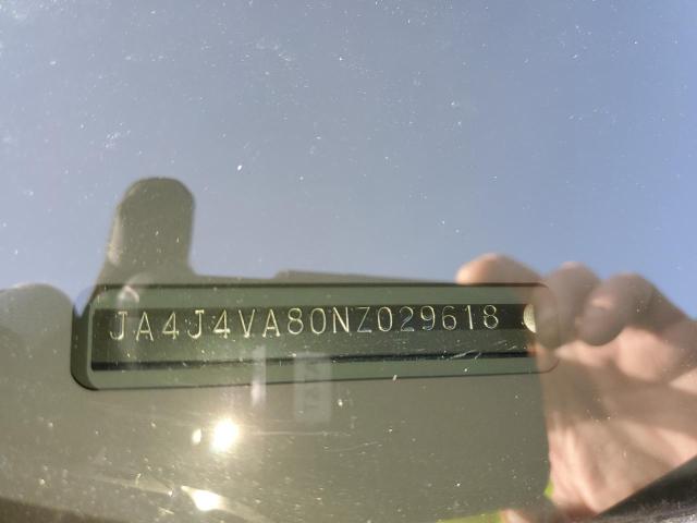 2022 MITSUBISHI OUTLANDER JA4J4VA80NZ029618