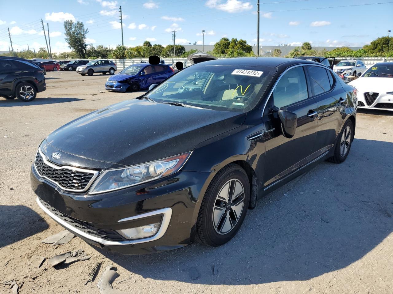 Lot #3029424684 2013 KIA OPTIMA HYB