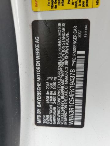 2015 BMW 435 I - WBA3R1C54FK194378