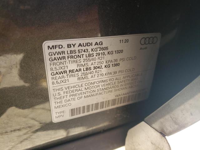 WA1A4AFY4M2029971 2021 AUDI SQ5 - Image 14