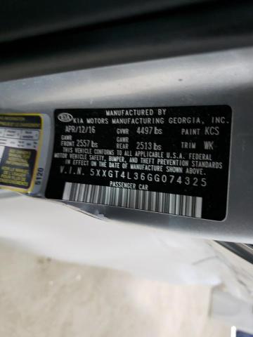 2016 KIA OPTIMA LX 5XXGT4L36GG074325