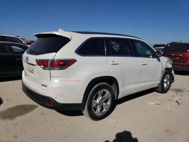 VIN 5TDYKRFHXES015544 2014 Toyota Highlander, Limited no.3