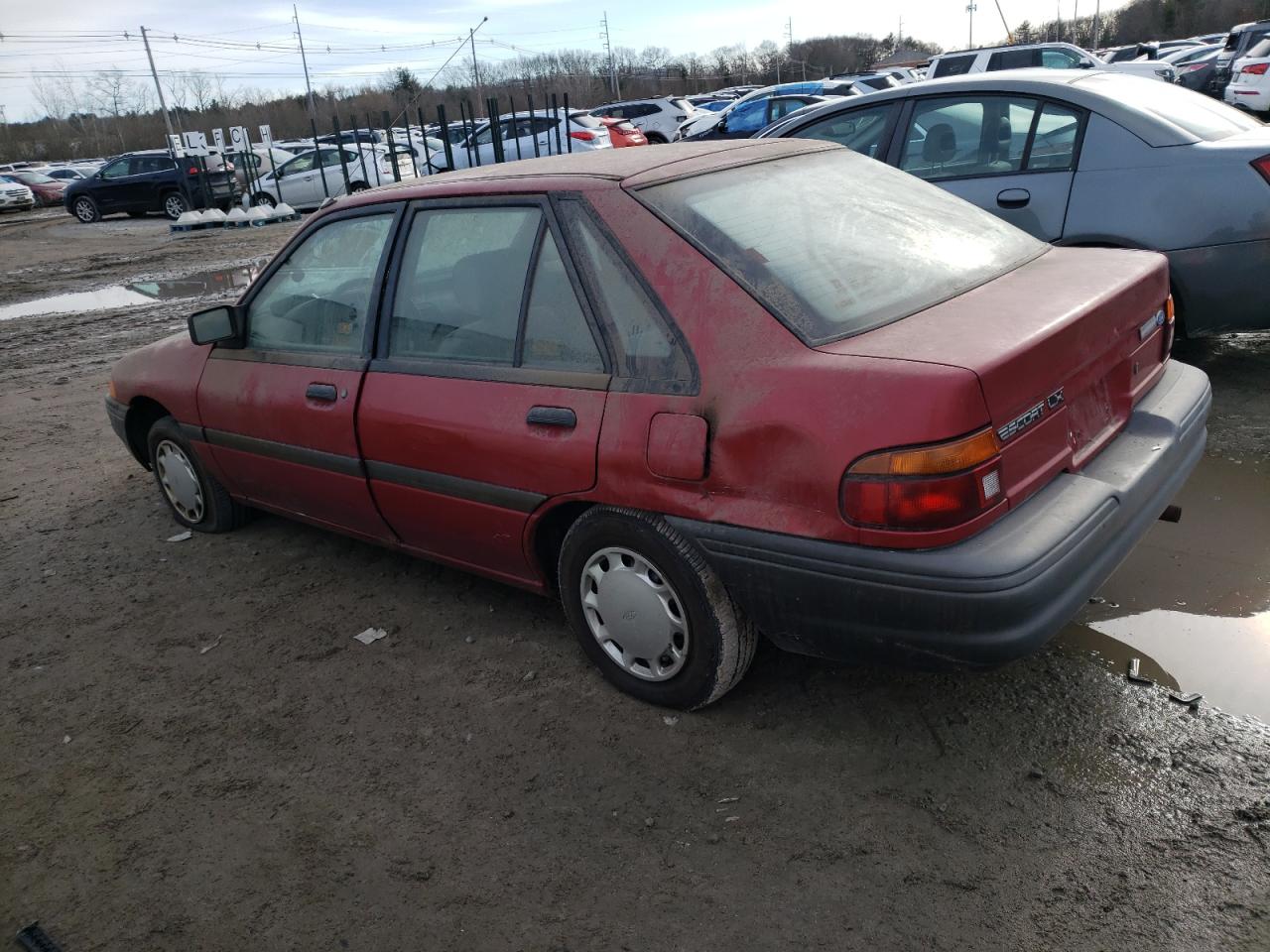 1FAPP14J2MW397397 1991 Ford Escort Lx