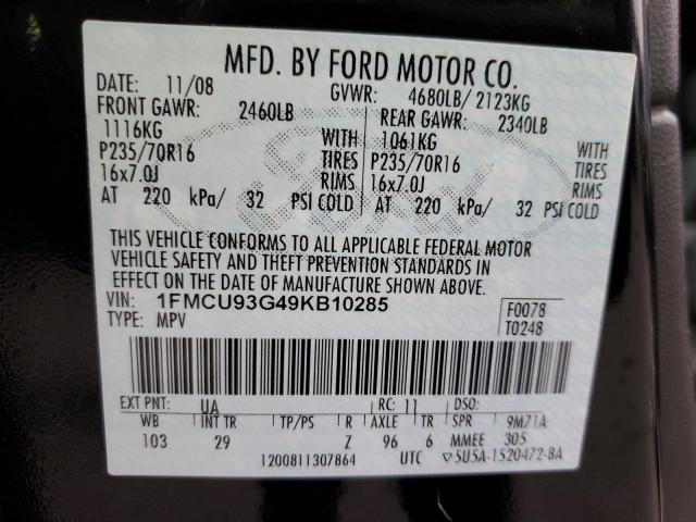 VIN 1G1ZG5ST9LF119120 2009 FORD ESCAPE no.12