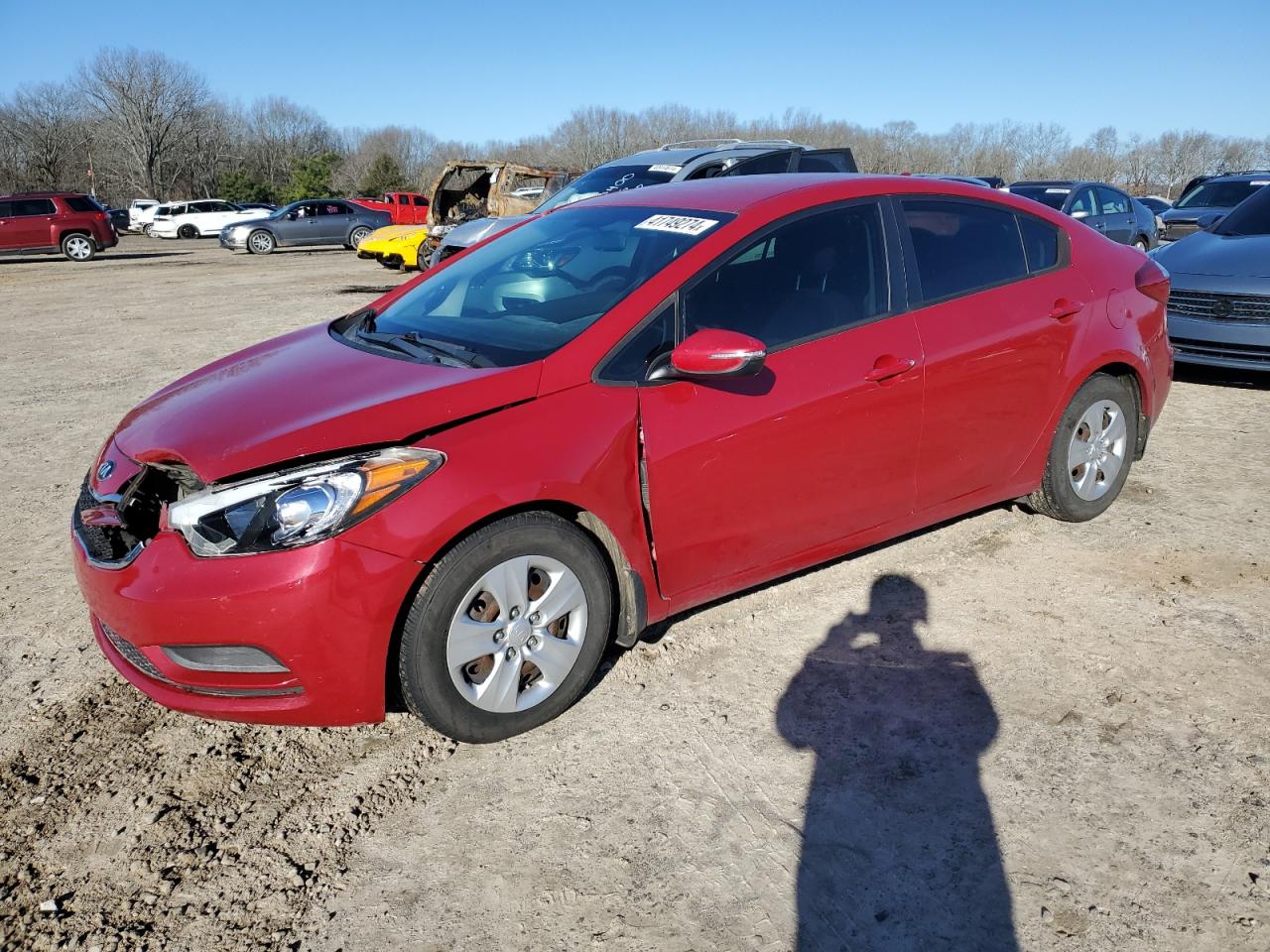 KNAFX4A63F5403754 2015 Kia Forte Lx