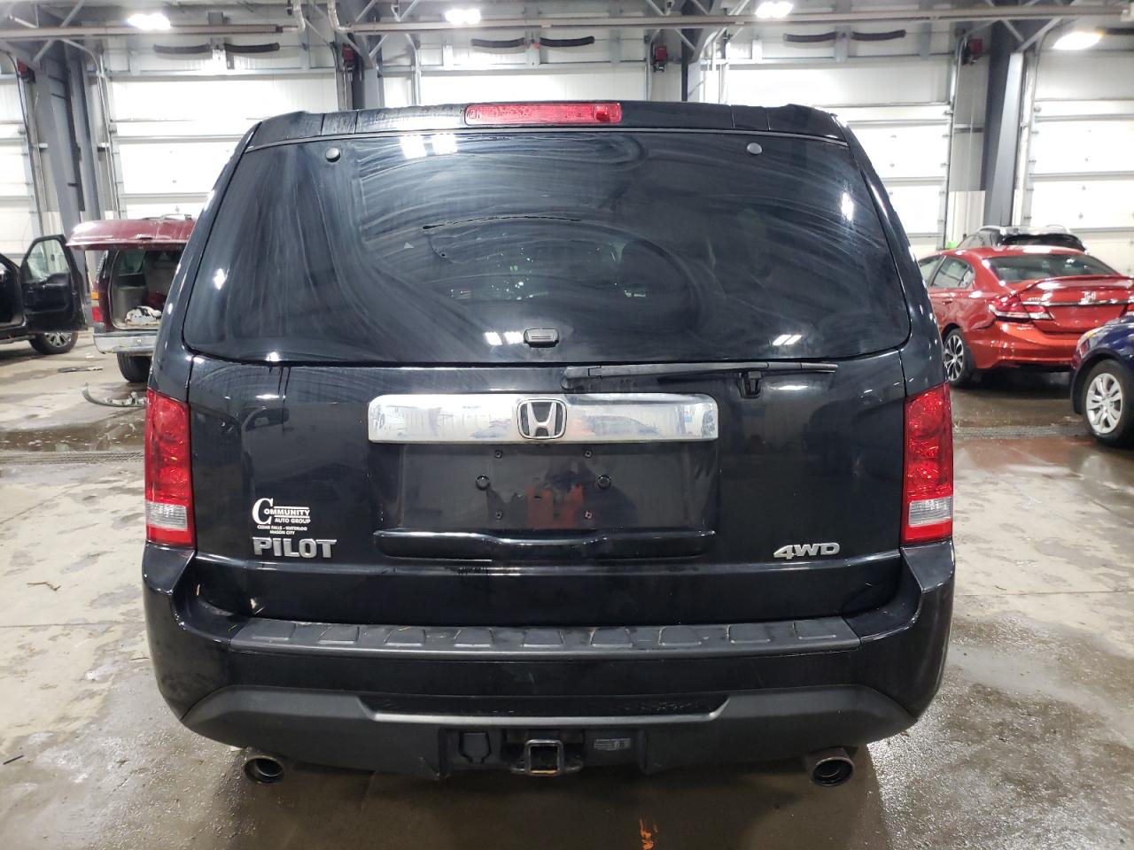 2013 Honda Pilot Exl vin: 5FNYF4H6XDB072395