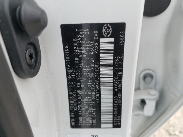 2023 TOYOTA CAMRY - 4T1G11AK4PU771903