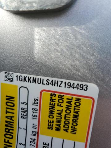 2017 GMC ACADIA SLT 1GKKNULS4HZ194493