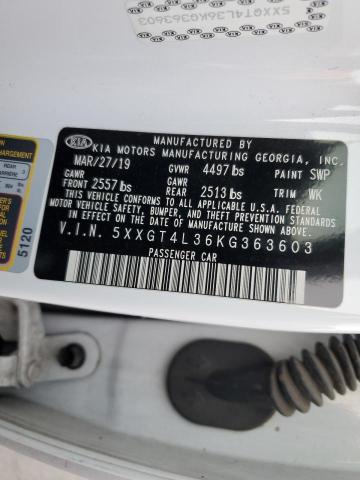 2019 KIA OPTIMA LX 5XXGT4L36KG363603