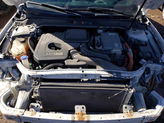 Lot #2443352750 2017 LINCOLN MKZ HYBRID salvage car