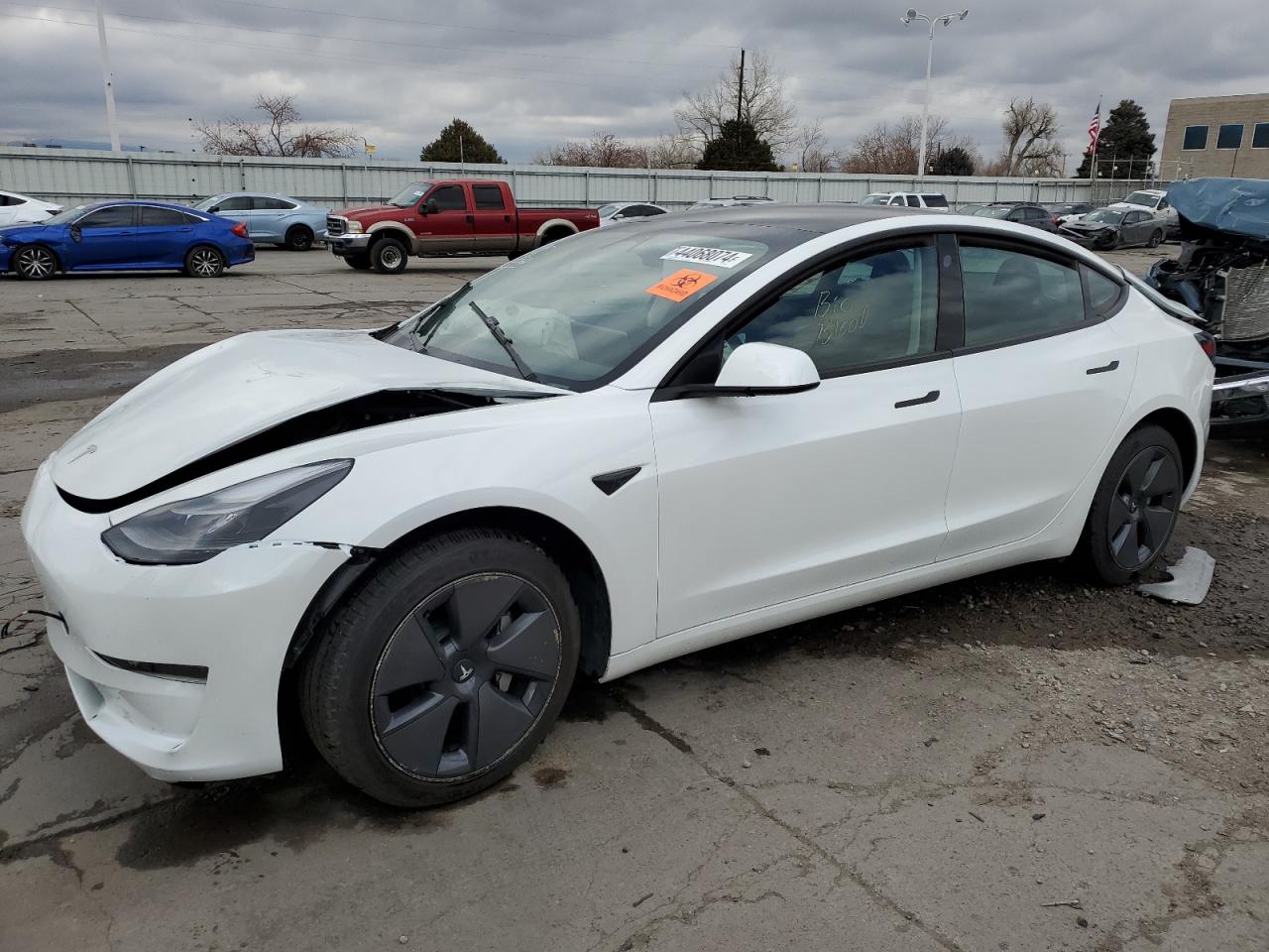 Lot #2926554309 2023 TESLA MODEL 3