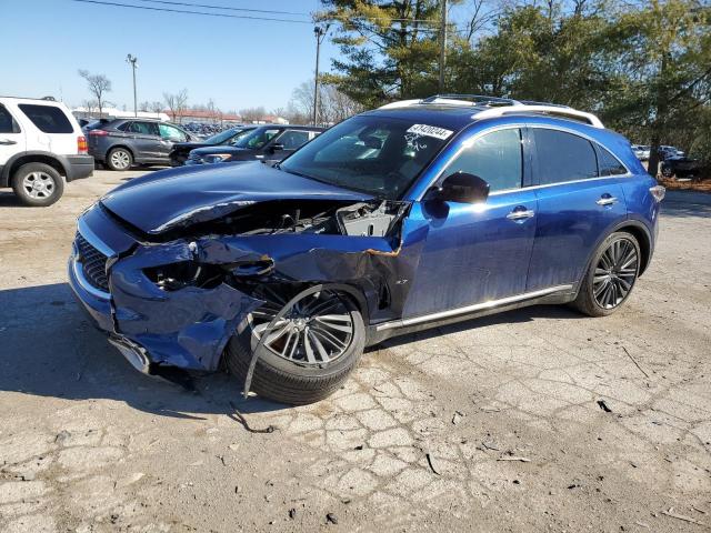 Lot #2471338065 2017 INFINITI QX70 salvage car