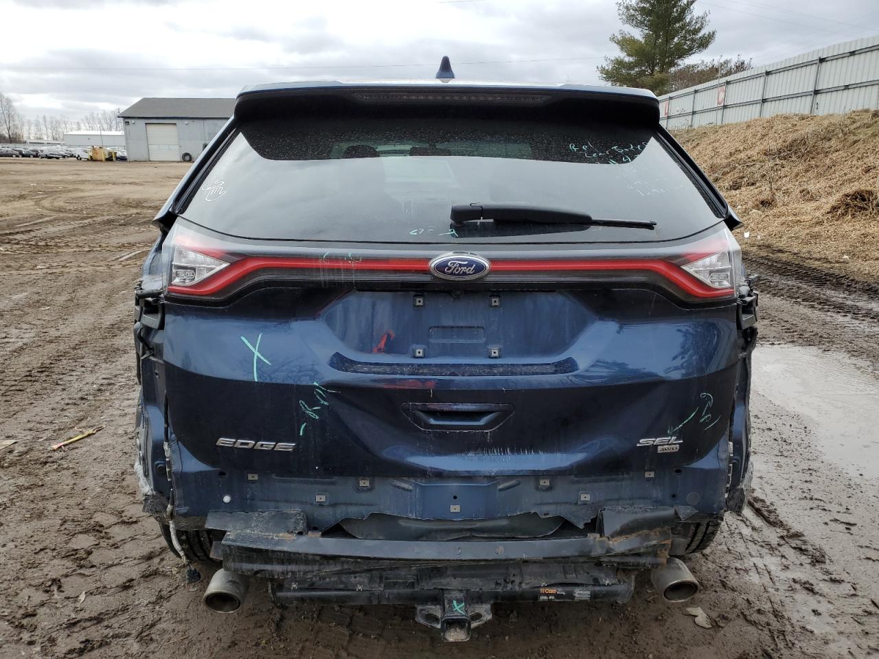 2FMPK4J82HBC53539 2017 Ford Edge Sel