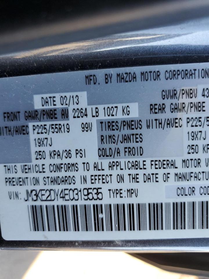 JM3KE2DY4E0319535 2014 Mazda Cx-5 Gt