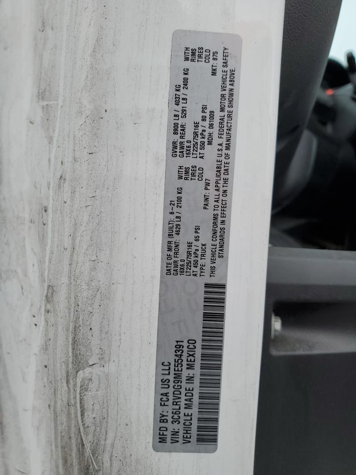 3C6LRVDG9ME554391 2021 Ram Promaster 2500 2500 High