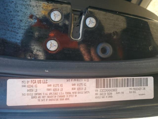 2016 DODGE CHALLENGER 2C3CDZAG4GH236632