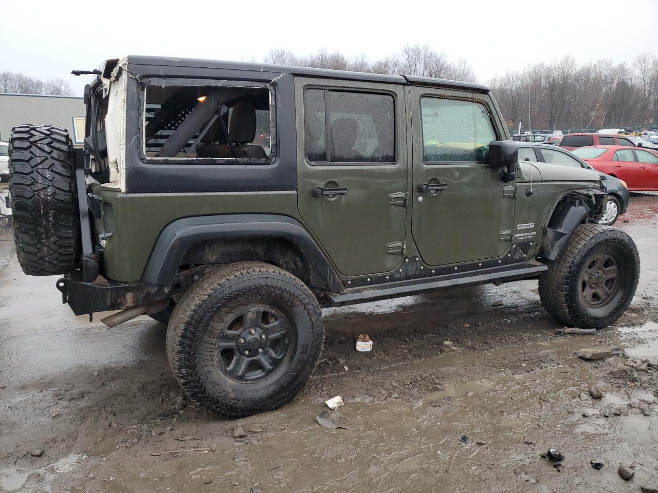 2016 Jeep Wrangler Unlimited Sport vin: 1C4BJWDG0GL137111