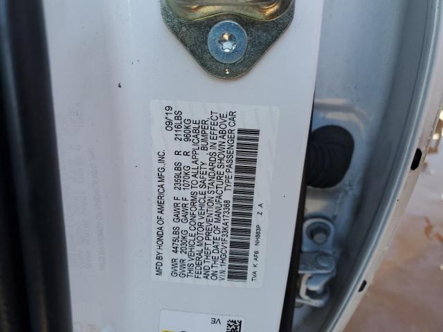 2019 HONDA ACCORD SPO 1HGCV1F33KA173368