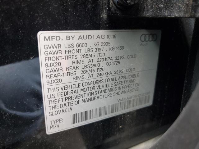 WA1LAAF75HD033160 2017 AUDI Q7, photo no. 13