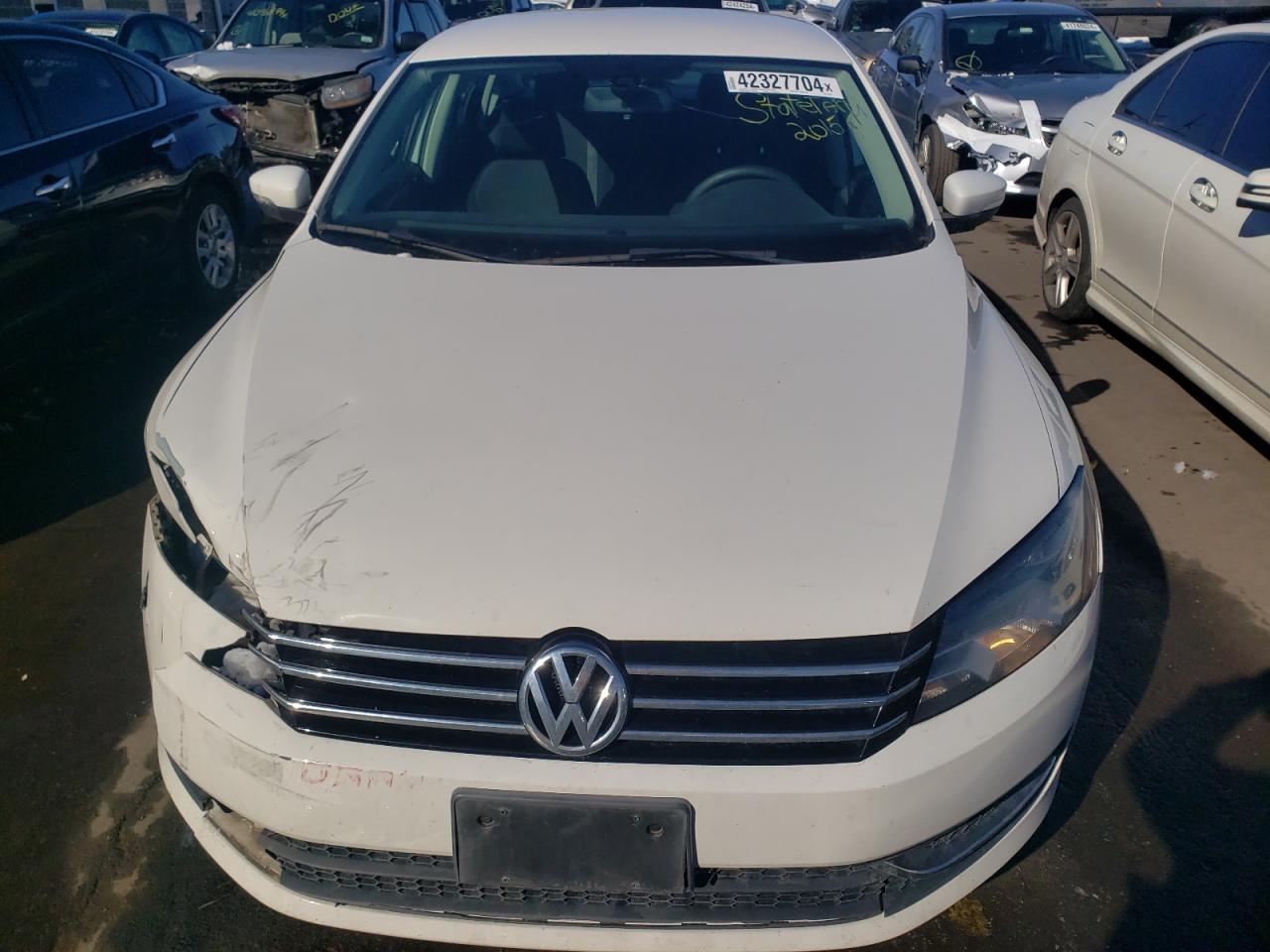 Lot #2491289655 2015 VOLKSWAGEN PASSAT S