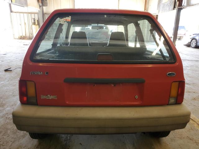 1989 Ford Festiva L VIN: KNJBT06K0K6106096 Lot: 41255694